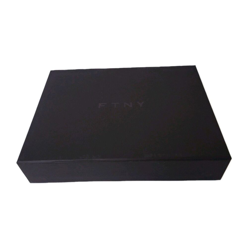 FTNY Fortuny Empty Luxury Magnetic Gift Box 13.5" x 10" x 3" w/ Tissue & Card